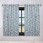 Leaves Room Darkening Back Tabs Blackout Curtain Panels, Set of 2 - Blackout Curtains by Superior
