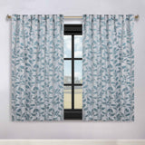 Leaves Room Darkening Back Tabs Blackout Curtain Panels, Set of 2 - Blackout Curtains by Superior