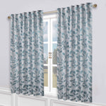 Leaves Room Darkening Back Tabs Blackout Curtain Panels, Set of 2 - Blackout Curtains by Superior