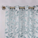 Leaves Room Darkening Washable Blackout Curtain Panels, Set of 2 - Blackout Curtains by Superior