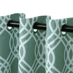 Ribbon Machine Washable Room Darkening Blackout Curtain Set - Blackout Curtains by Superior