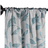 Leaves Room Darkening Washable Blackout Curtain Panels, Set of 2 - Blackout Curtains by Superior