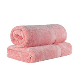 Madison Egyptian Cotton Pile Plush Heavyweight Bath Sheet Set of 2 - Egyptian Cotton Bath Sheet by Superior