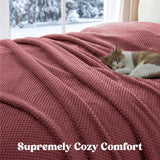 Victoria Fluffy Fleece Blanket - Ultra-Soft, Mink Texture & Double-Layer