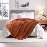 Victoria Fluffy Fleece Blanket - Ultra-Soft, Mink Texture & Double-Layer