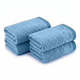 Wisteria Floral Jacquard Cotton Hand Towels – 4-Piece Hand Towel Set