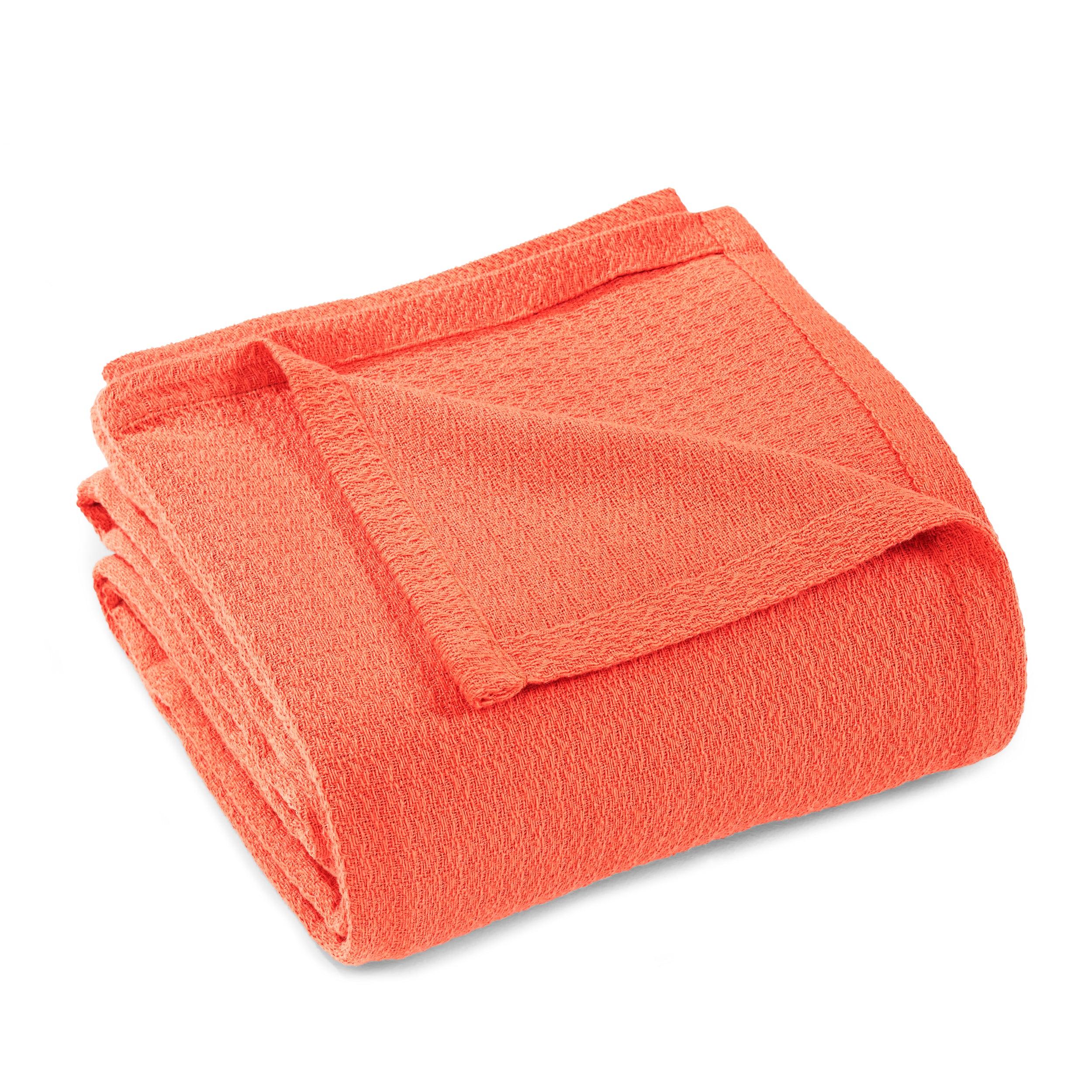Waffle Weave Honeycomb Knit Soft Solid Textured Cotton Blanket - Blanket by Superior Brand