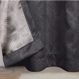 Waverly Geometric Washable Room Darkening Blackout Curtains, Set of 2