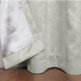 Waverly Geometric Washable Room Darkening Blackout Curtains, Set of 2