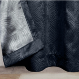 Waverly Geometric Washable Room Darkening Blackout Curtains, Set of 2