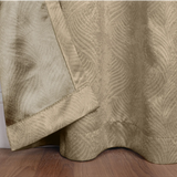 Waverly Geometric Washable Room Darkening Blackout Curtains, Set of 2