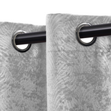 Waverly Geometric Washable Room Darkening Blackout Curtains, Set of 2