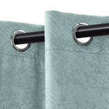 Waverly Geometric Washable Room Darkening Blackout Curtains, Set of 2