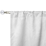 Waverly Geometric Washable Room Darkening Blackout Curtains, Set of 2
