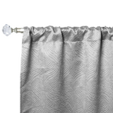 Waverly Geometric Washable Room Darkening Blackout Curtains, Set of 2