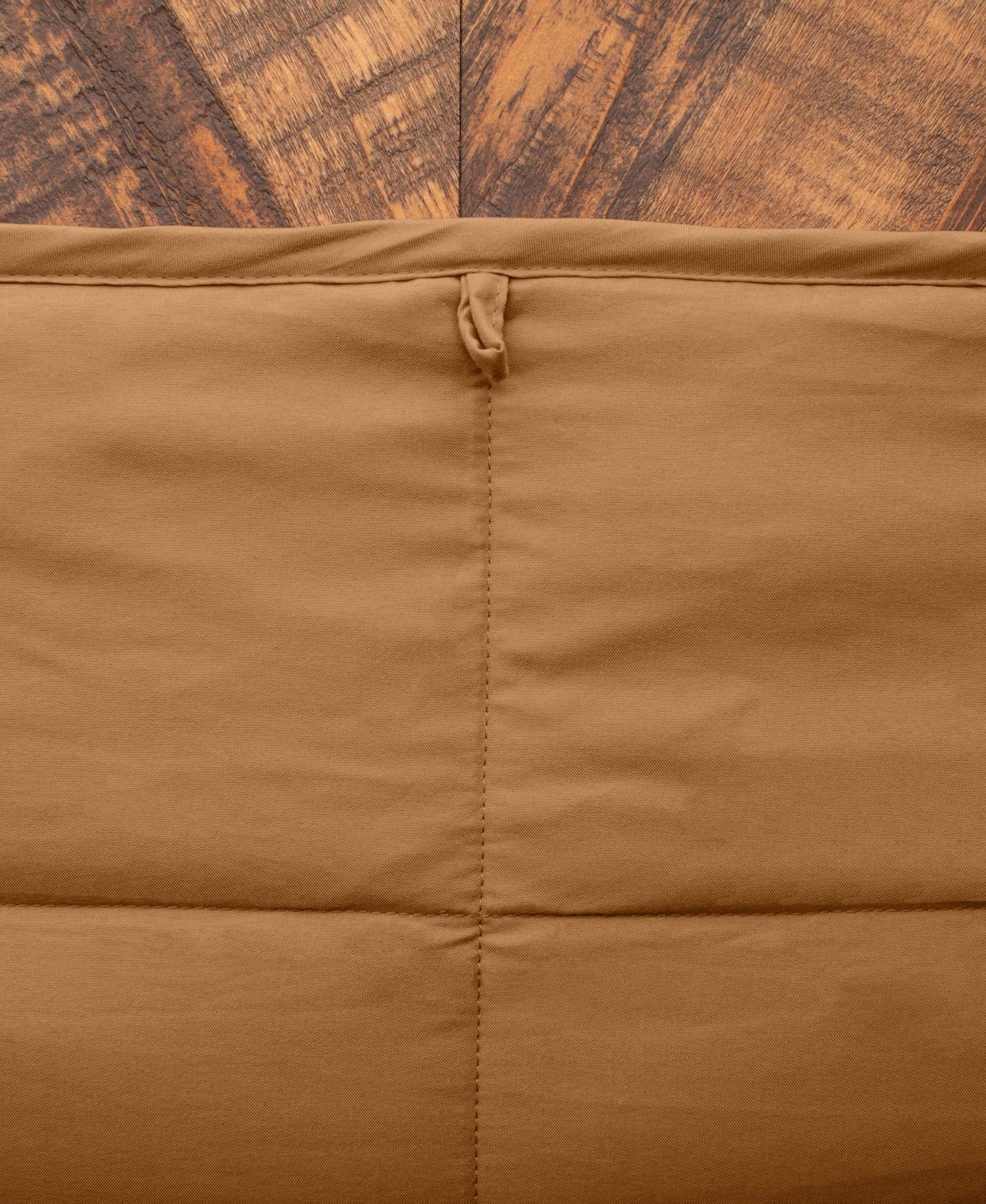 Weighted Quilted Microfiber Throw Blanket  - Taupe