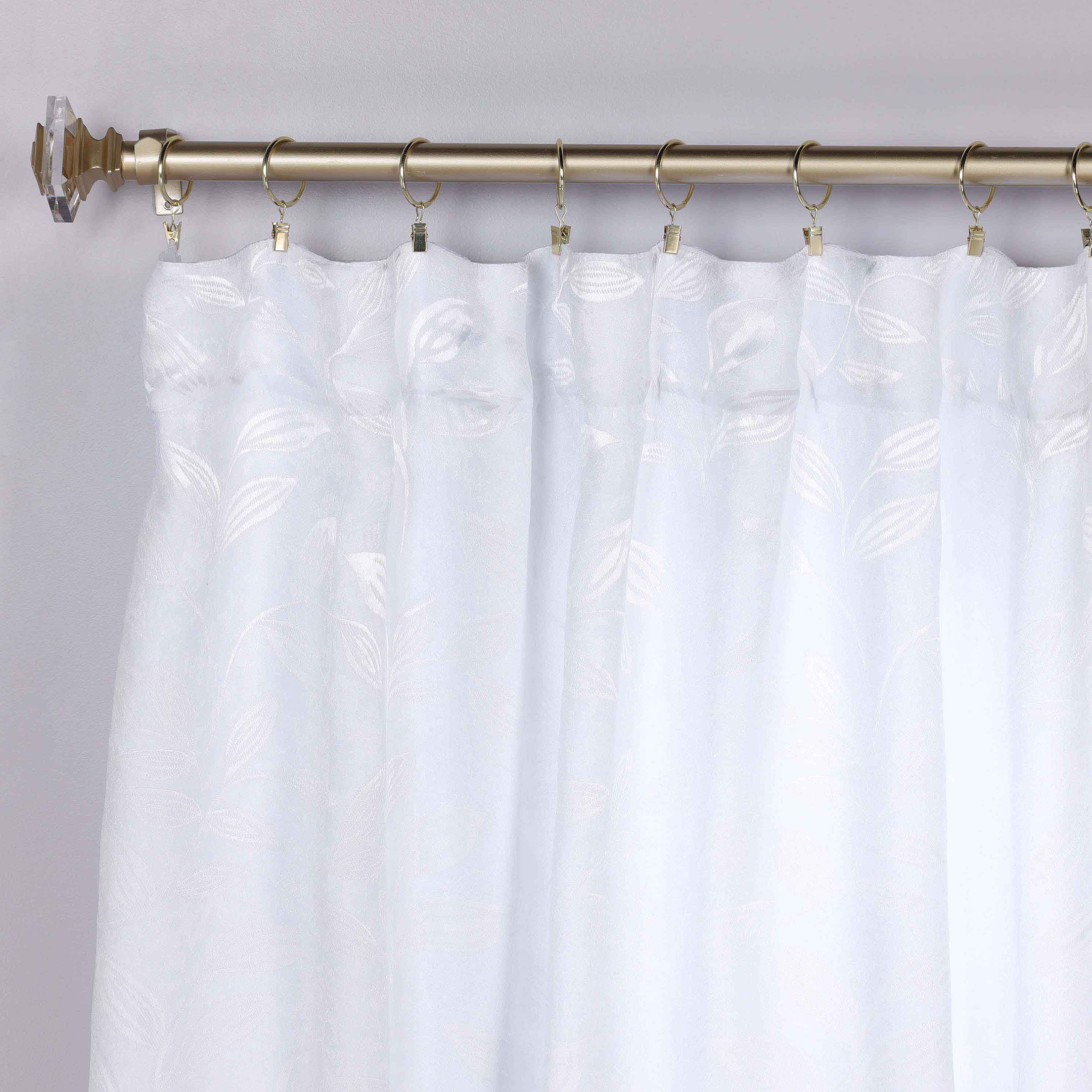 Leaves Room Darkening Back Tabs Blackout Curtain Panels, Set of 2 - Blackout Curtains by Superior