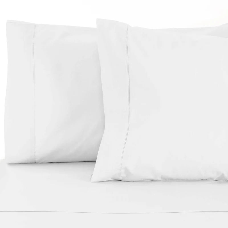 Egyptian Cotton 530 Thread Count Solid Pillowcases Set of 2