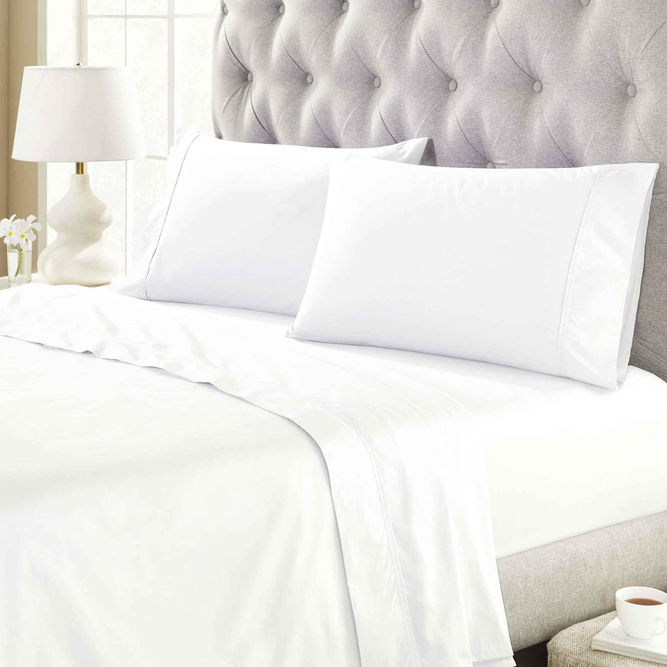 Gina Organic Cotton 300 Thread Count Percale Deep Pocket Bed Sheet Set - Sheet Set by Superior