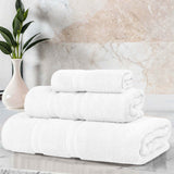 Smart Dry Zero Twist Cotton Medium Weight 3 Piece Assorted Towel Set - Towel Set by Superior Brand