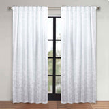 Leaves Room Darkening Back Tabs Blackout Curtain Panels, Set of 2 - Blackout Curtains by Superior