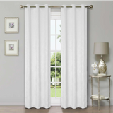 Waverly Geometric Washable Room Darkening Blackout Curtains, Set of 2