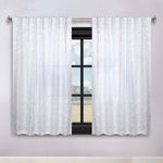 Leaves Room Darkening Back Tabs Blackout Curtain Panels, Set of 2 - Blackout Curtains by Superior