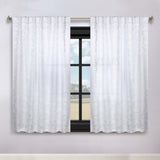 Leaves Room Darkening Back Tabs Blackout Curtain Panels, Set of 2 - Blackout Curtains by Superior