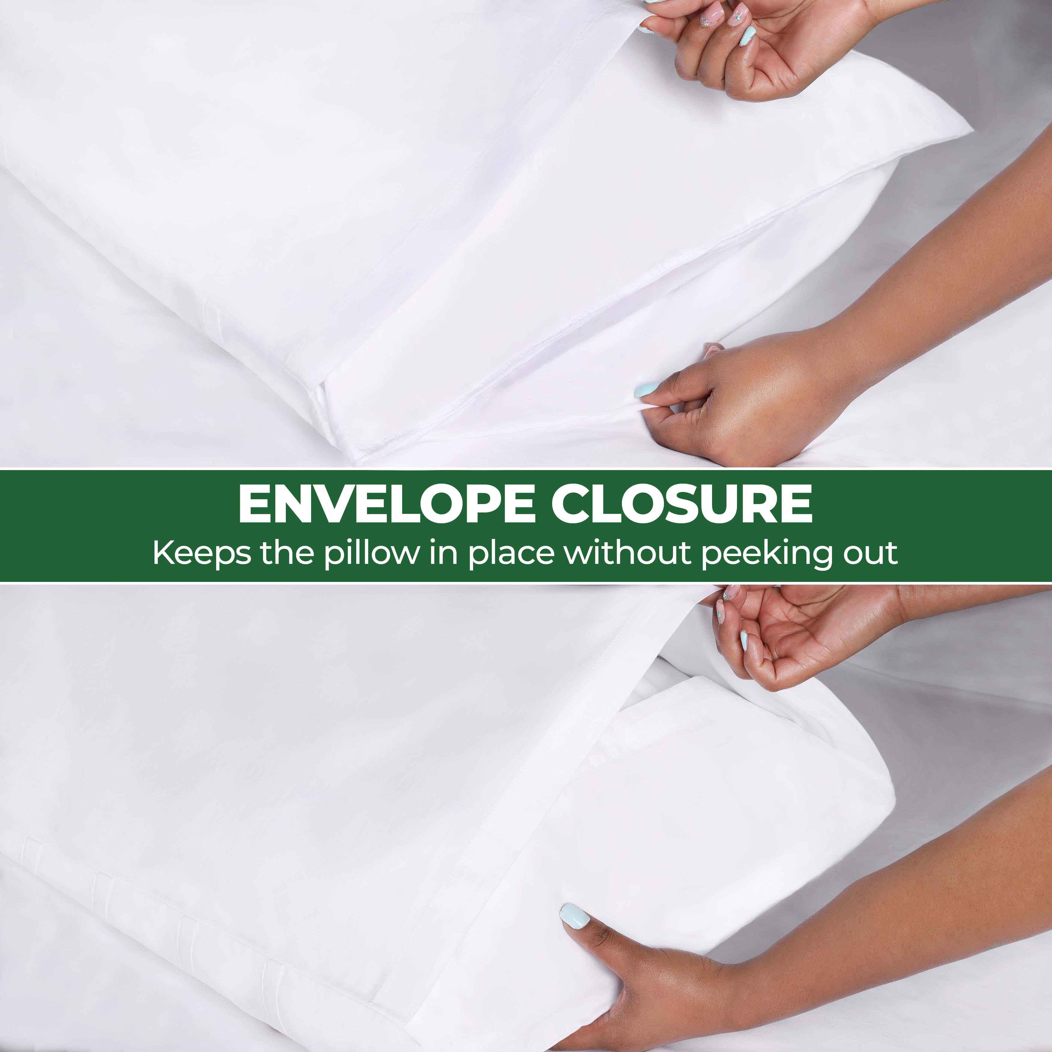 Gina Organic Cotton 300 Thread Count Percale Deep Pocket Bed Sheet Set - Sheet Set by Superior