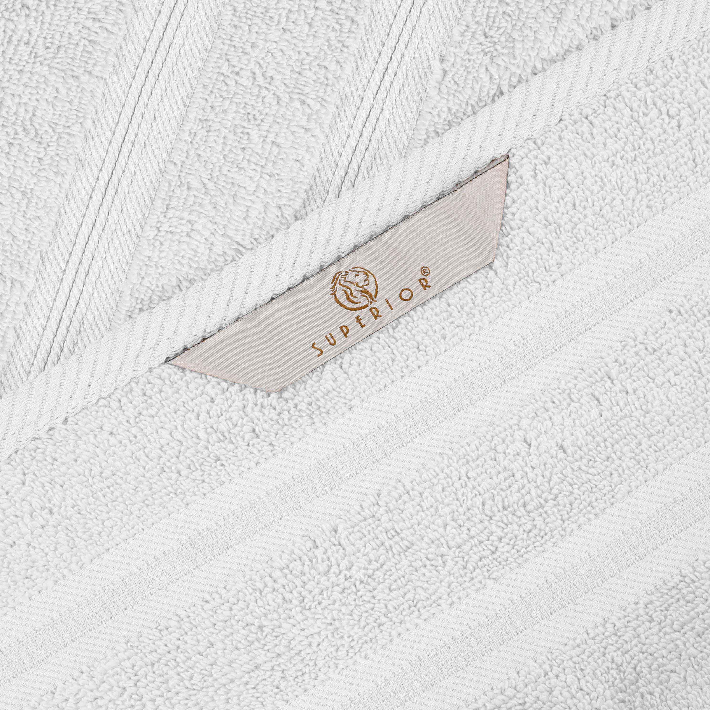 Smart Dry Zero Twist Cotton Medium Weight 3 Piece Assorted Towel Set - Towel Set by Superior Brand