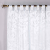 Leaves Room Darkening Back Tabs Blackout Curtain Panels, Set of 2 - Blackout Curtains by Superior