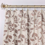 Leaves Room Darkening Back Tabs Blackout Curtain Panels, Set of 2 - Blackout Curtains by Superior