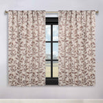 Leaves Room Darkening Back Tabs Blackout Curtain Panels, Set of 2 - Blackout Curtains by Superior