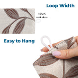 Leaves Room Darkening Washable Blackout Curtain Panels, Set of 2 - Blackout Curtains by Superior