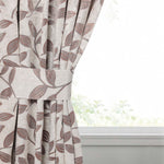 Leaves Room Darkening Washable Blackout Curtain Panels, Set of 2 - Blackout Curtains by Superior
