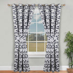 Leaves Room Darkening Washable Blackout Curtain Panels, Set of 2 - Blackout Curtains by Superior