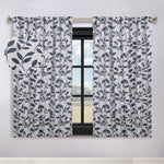 Leaves Room Darkening Back Tabs Blackout Curtain Panels, Set of 2 - Blackout Curtains by Superior
