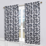 Leaves Room Darkening Back Tabs Blackout Curtain Panels, Set of 2 - Blackout Curtains by Superior