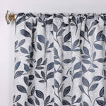 Leaves Room Darkening Back Tabs Blackout Curtain Panels, Set of 2 - Blackout Curtains by Superior