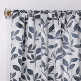 Leaves Room Darkening Back Tabs Blackout Curtain Panels, Set of 2 - Blackout Curtains by Superior