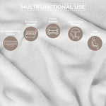 Superior Fleece Plush Medium Weight Fluffy Soft Decorative Throw - Blanket by Superior Brand