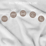 Superior Fleece Plush Medium Weight Fluffy Soft Decorative Throw - Blanket by Superior Brand