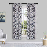 Leaves Room Darkening Washable Blackout Curtain Panels, Set of 2 - Blackout Curtains by Superior