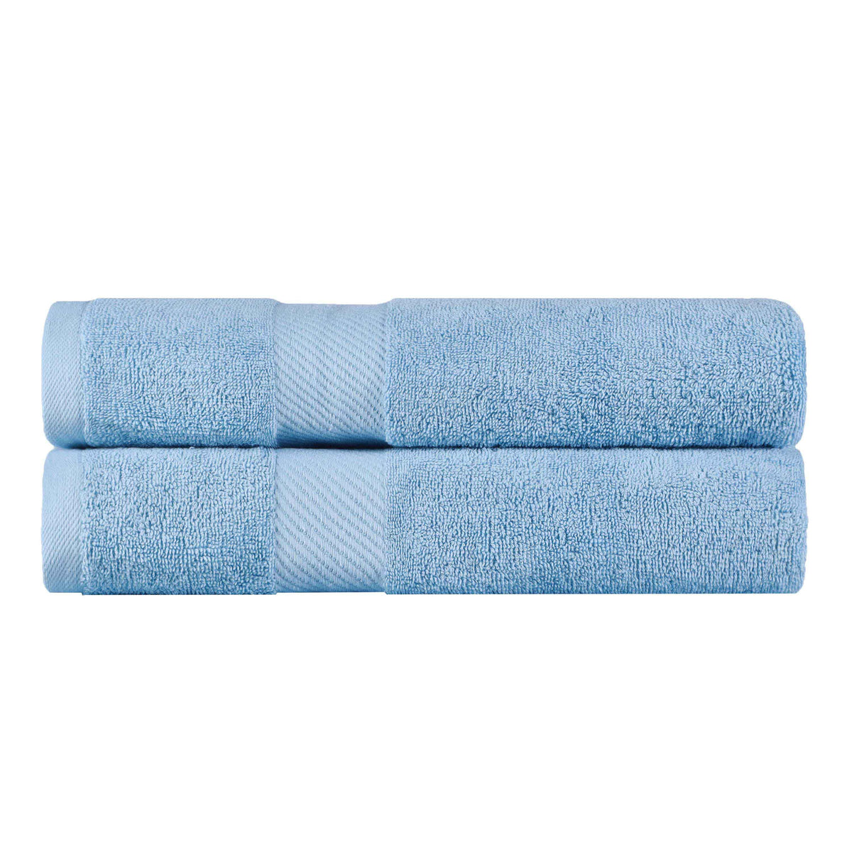 Kendell Egyptian Cotton Solid Medium Weight Bath Towel Set of 2