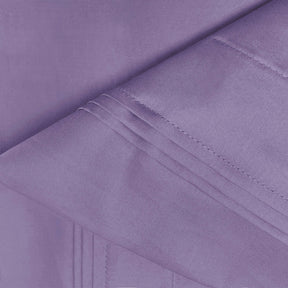 Superior Premium 650 Thread Count Egyptian Cotton Solid Deep Pocket Sheet Set - Wisteria
