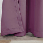 Solid Room Darkening Blackout Curtain Panels, Back Tabs, Set of 2 - Blackout Curtains by Superior