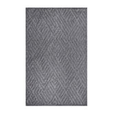Wynn Modern Geometric Abstract Indoor/Outdoor Area Rug - Grey