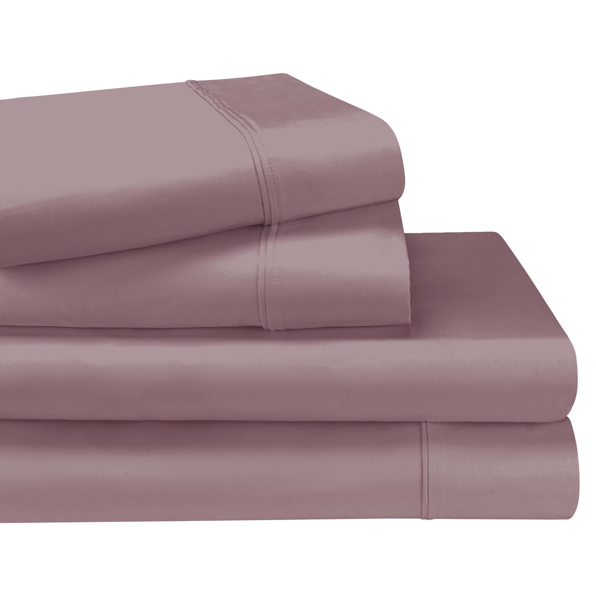 Egyptian Cotton 1200 Thread Count Eco-Friendly Solid Sheet Set - Zephyr