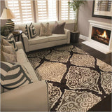 Amherst Damask Medallion Indoor Area Rug Or Runner Rug - by Superior