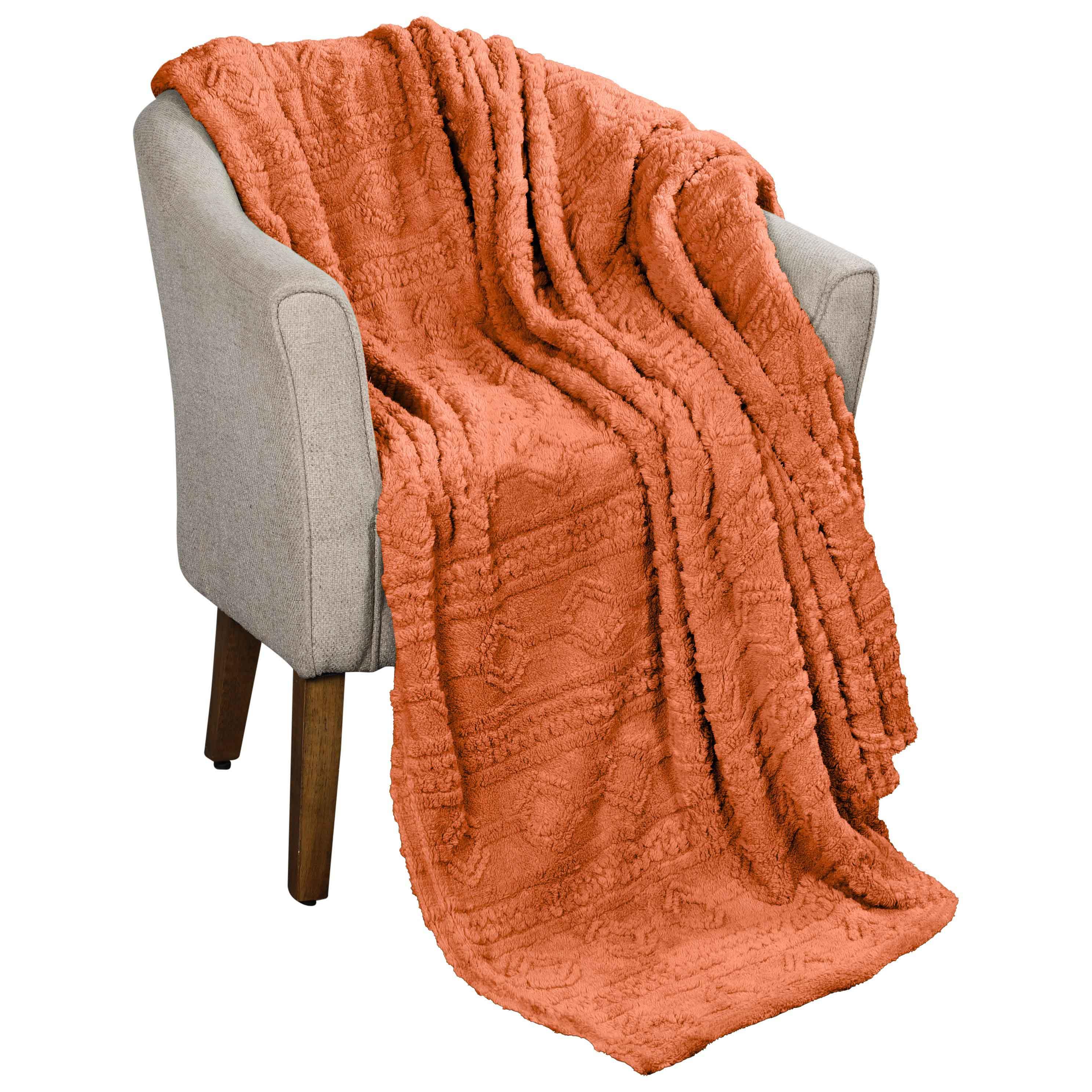 Arctic Boho Knit Jacquard Fleece Plush Medium Weight Fluffy Blanket - Blanket by Superior Brand